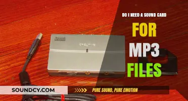 Do You Need a Sound Card for MP3 Playback? Explained