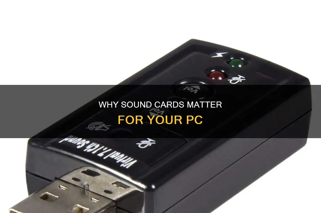 do i need a sounds card