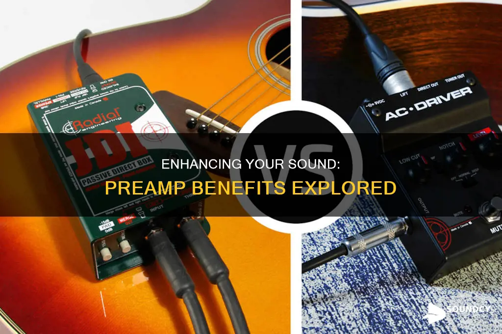 do i need preamp for sound