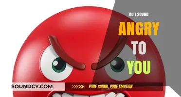 Anger Management: Do I Sound Angry?