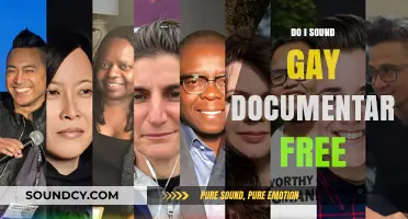 Exploring Gay Speech Patterns in a Documentary