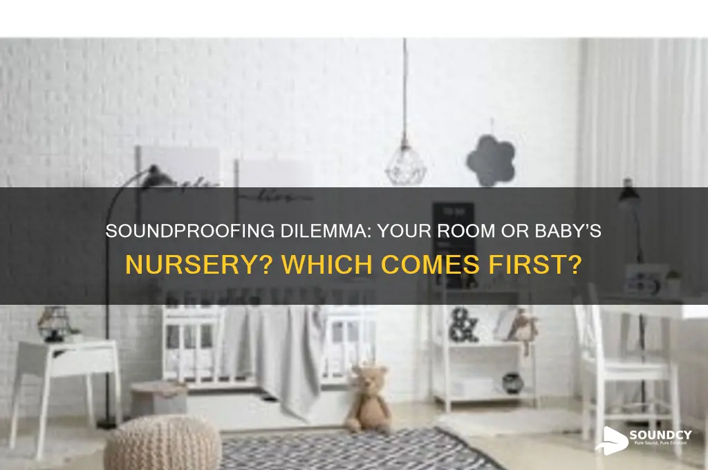 do i sound proof my room or babies room