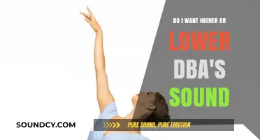 Higher or Lower dBAs: Decoding Your Ideal Sound Experience