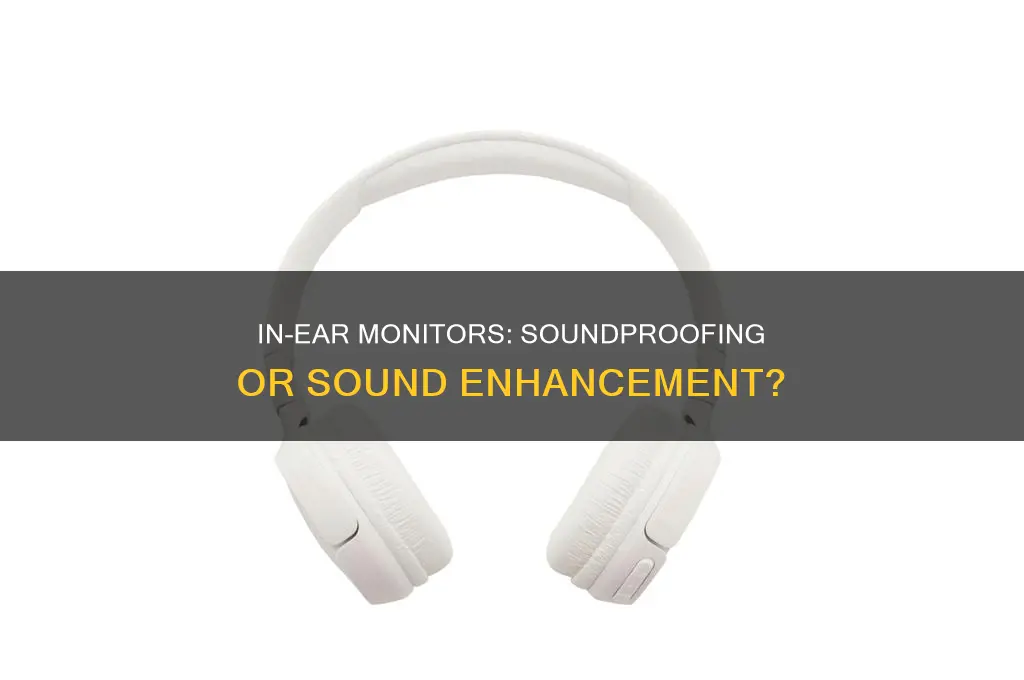 do in ear monitors block sound