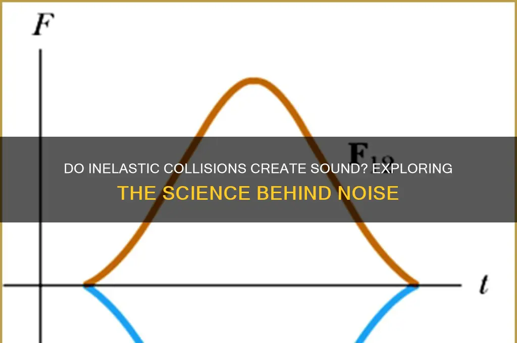 do inelastic collisions generate sound