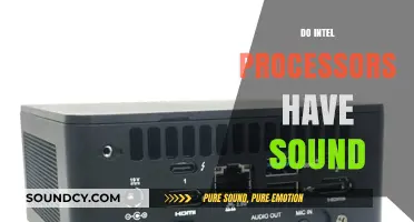 Intel Processors and Sound: Integrated Audio Capabilities Explained