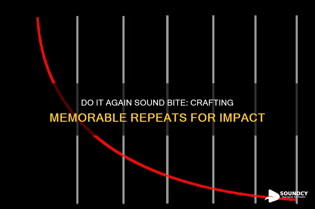 do it again sound bite