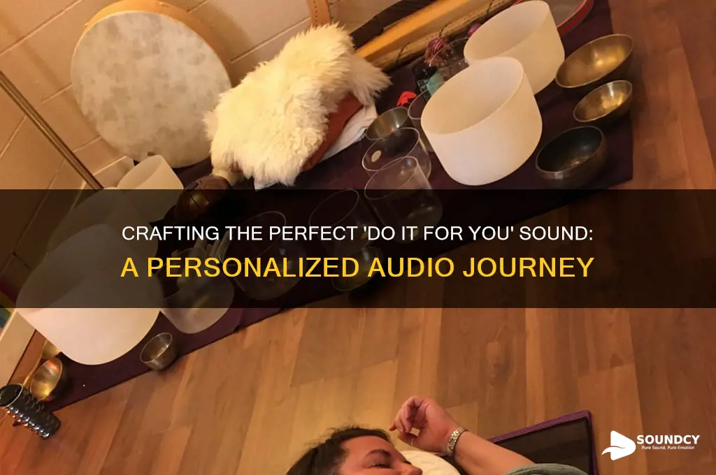 do it for you sound