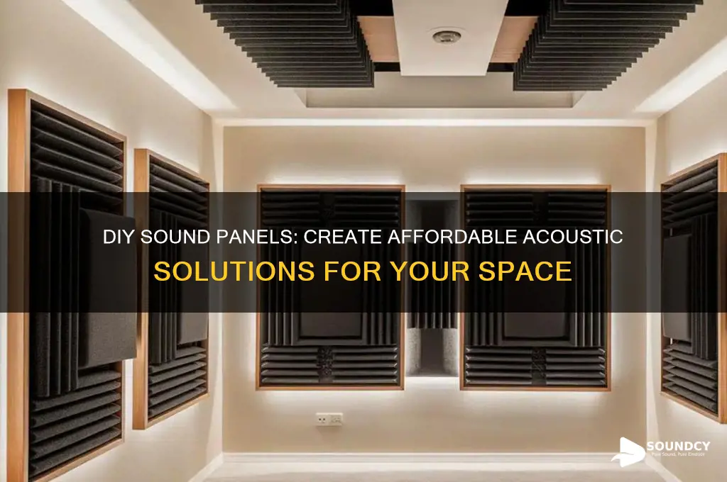 do it yourself sound panels