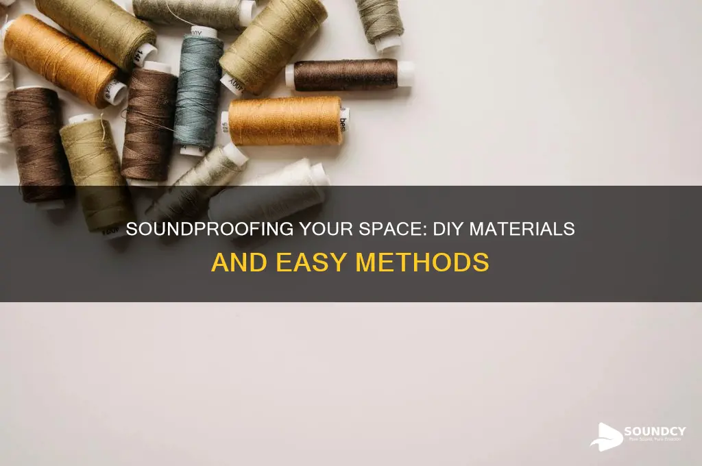 do it yourself sound proofing material