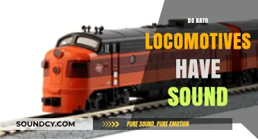 Exploring Kato Locomotives: Do They Feature Realistic Sound Capabilities?