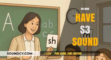 Exploring the S3 Sound: Do Kids Naturally Produce It?