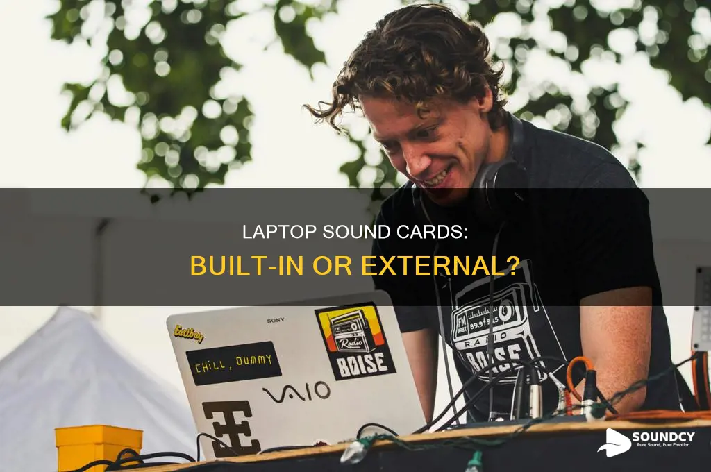 do laptops come with sound cards