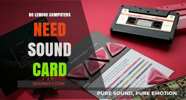 Lenovo Computers: Do They Need External Sound Cards?
