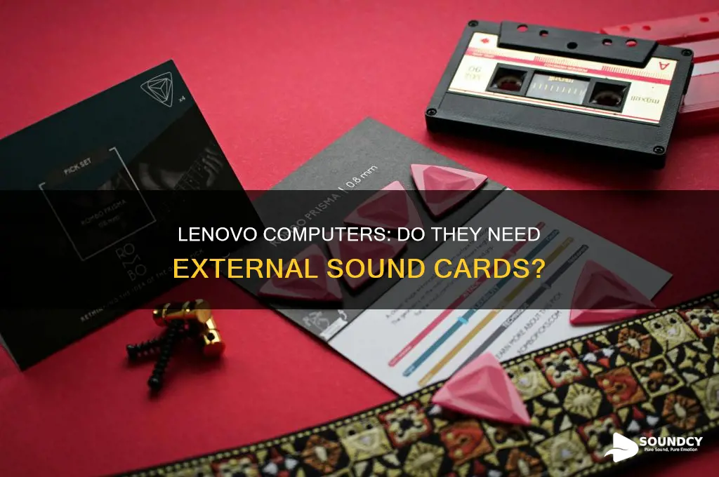 do lenovo computers need sound card