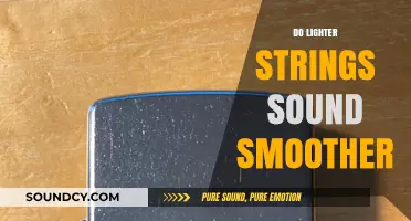 Lighter Guitar Strings: Do They Produce a Smoother, Richer Tone?