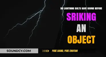 Does Lightning Announce Its Strike with a Pre-Strike Sound?