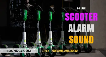 Do Lime Scooters Have Alarms? Understanding Their Sound Features
