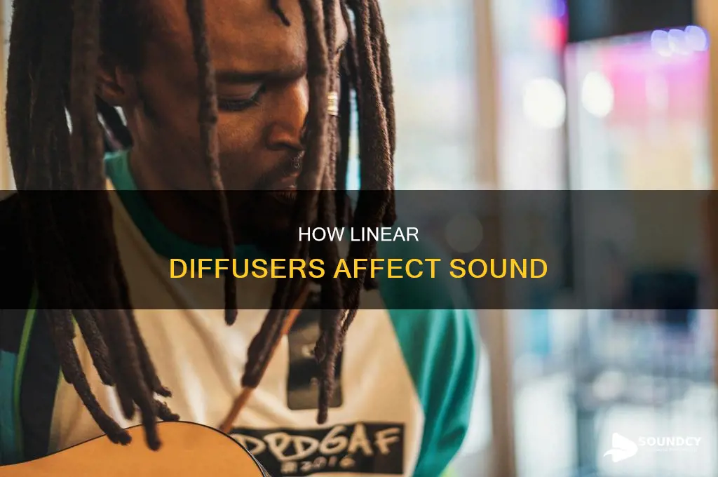 do linear difusers help with sound