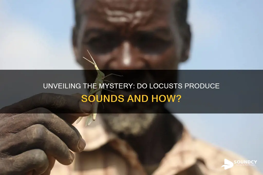 do locusts make a sound