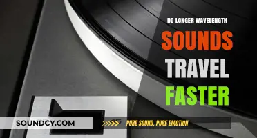 Exploring Sound Waves: Longer Wavelengths, Faster Travel?
