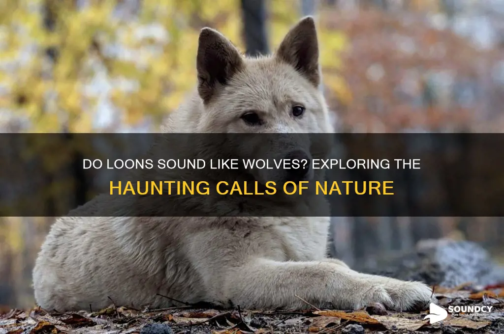 do loons sound like wolves