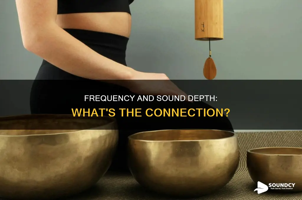 do lower frequency have deeper sounds
