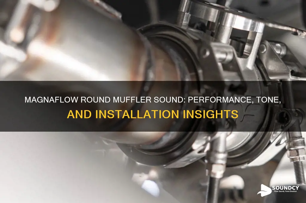 do magnaflow round muffler sound