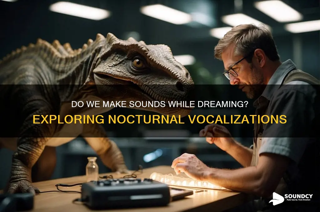 do making sound while dreaming