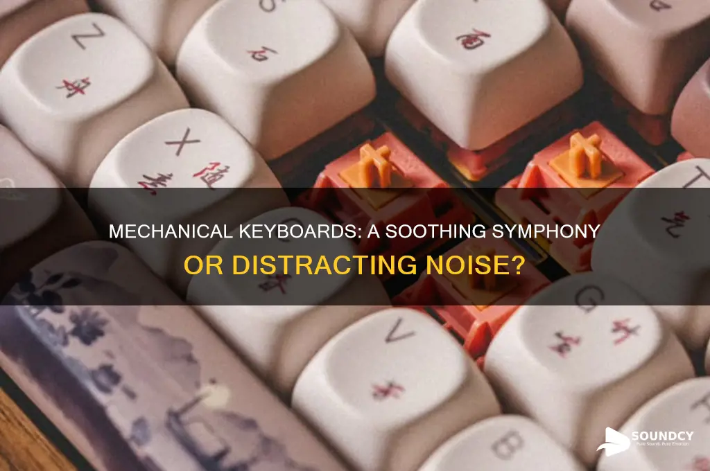 do mechanical keyboards sound relaxing