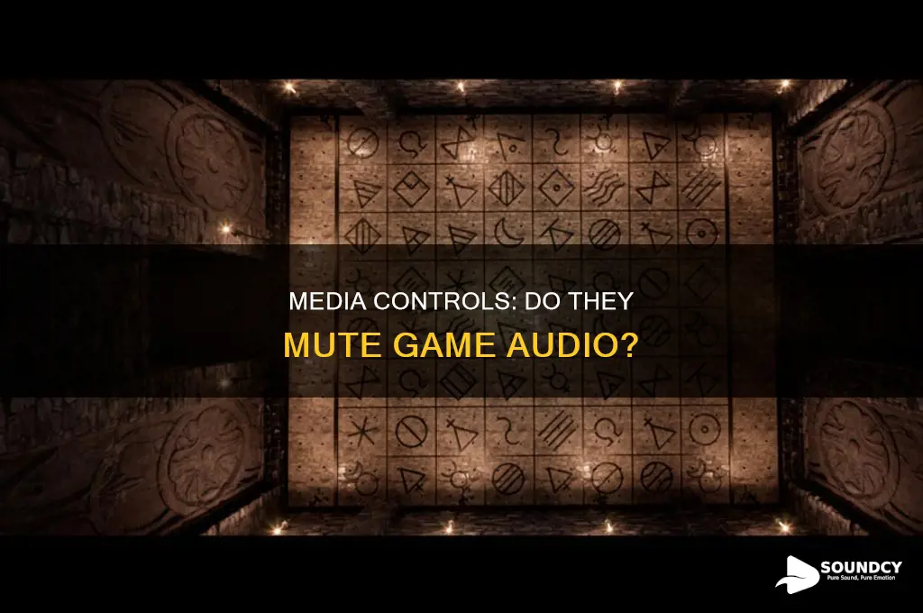 do media controls mute game sound