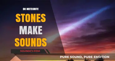 Do Meteorite Stones Produce Audible Sounds When They Hit Earth?