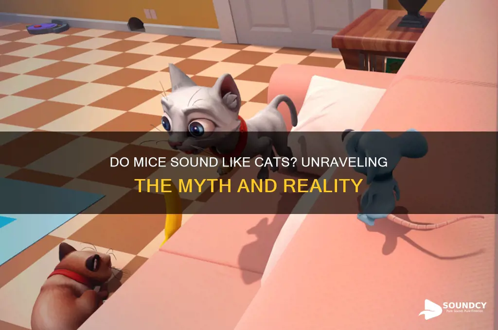 do mice sound like cats