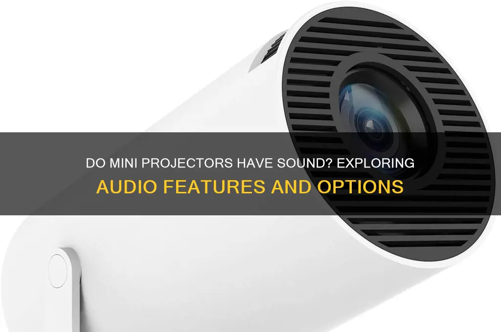 do mini projectors have sound