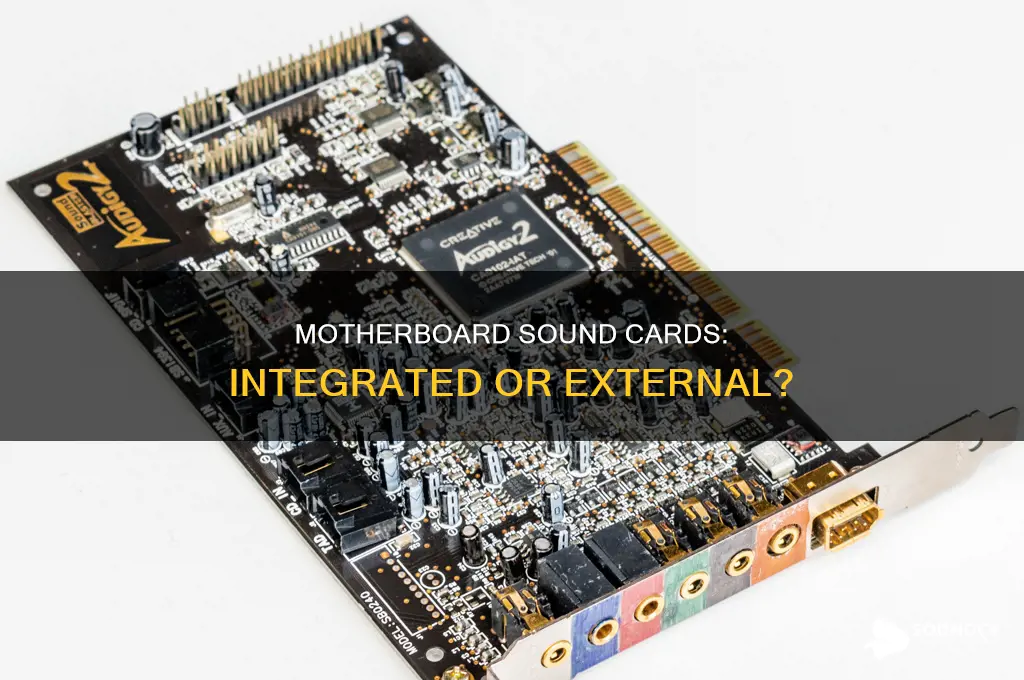 do motherboards come with sound card
