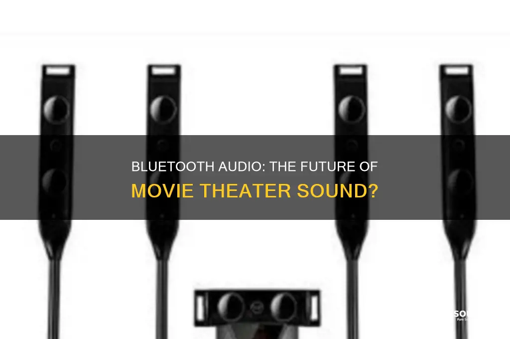 do movie theaters have bluetooth sound
