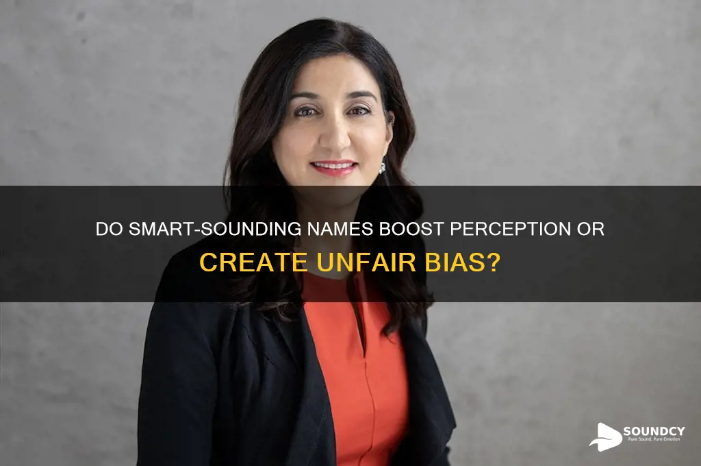 do names that sound smart