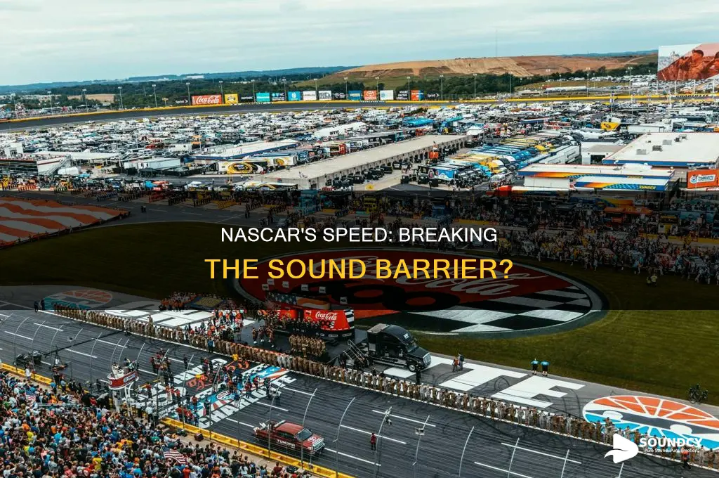do nascars brake the sound barrier