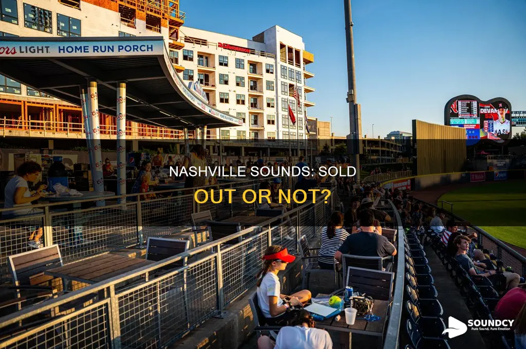 do nashville sounds ever sell out