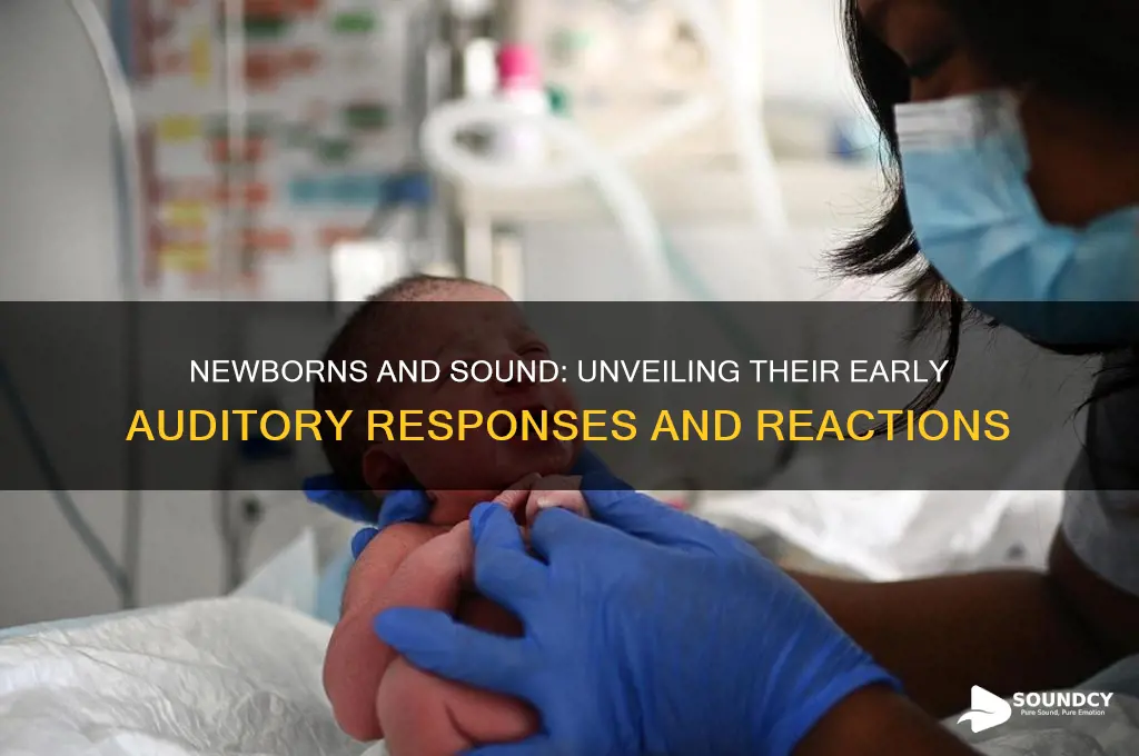 do newborns react to sound