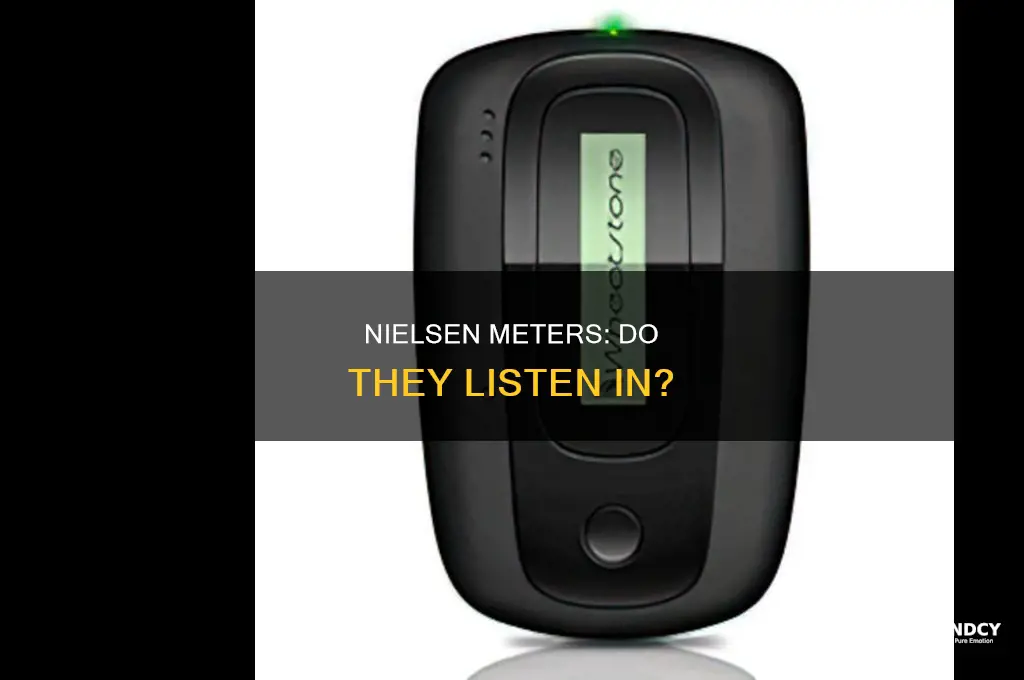 do nielsen meters pick up sound