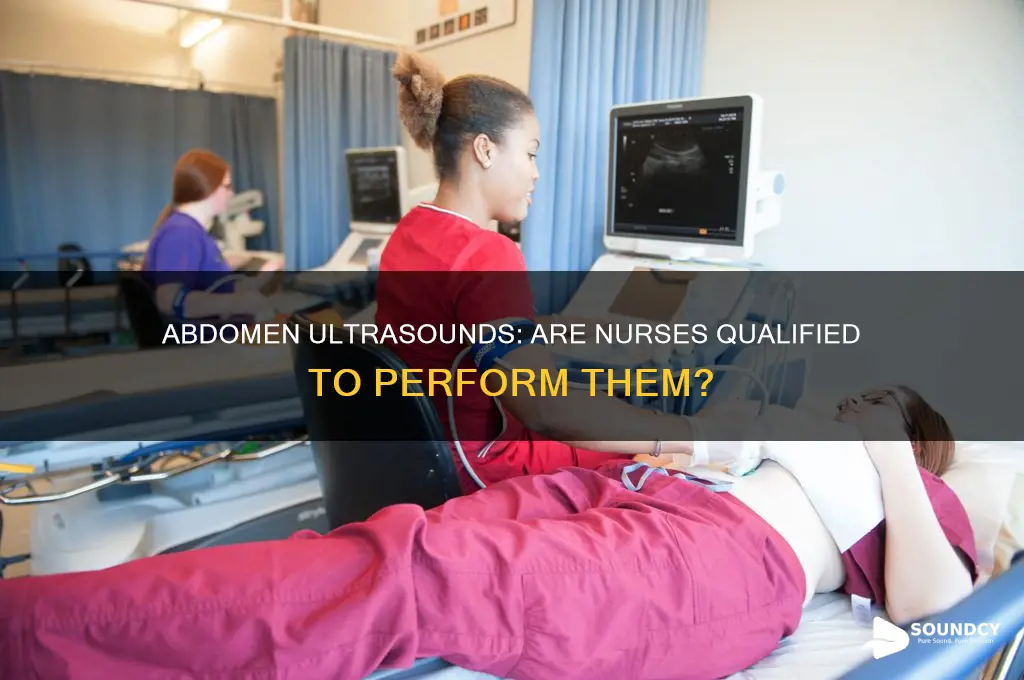 do niurses give abd ultra sounds