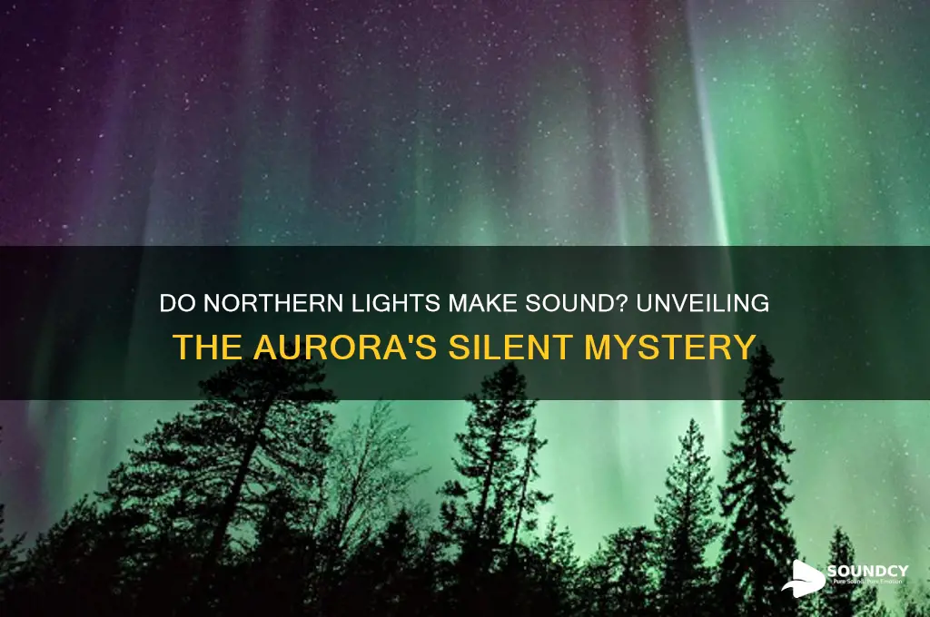 do northern lights make sound