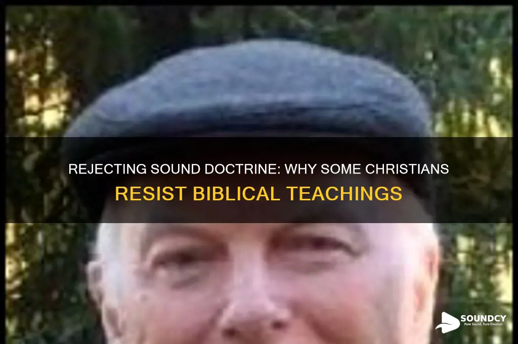 do not like sound doctorine