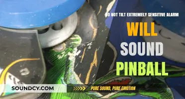 Avoid Extreme Tilting: Sensitive Pinball Alarm Triggers Instantly