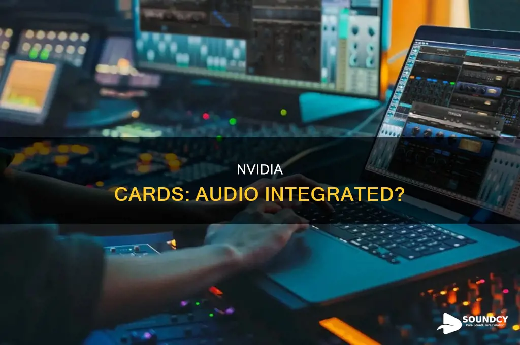 do nvidia cards have sound cards