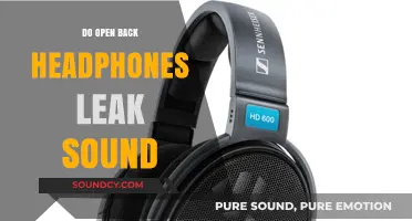 Open-Back Headphones: Do They Leak Sound?