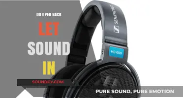 Open-Back Headphones: Do They Let Sound In?