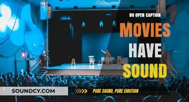 Open Captions: Sound and Subtitles Together