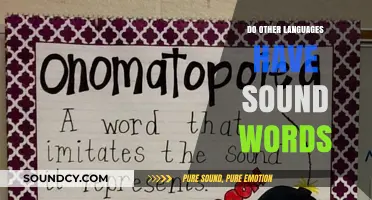 Explore Languages Beyond Onomatopoeia
